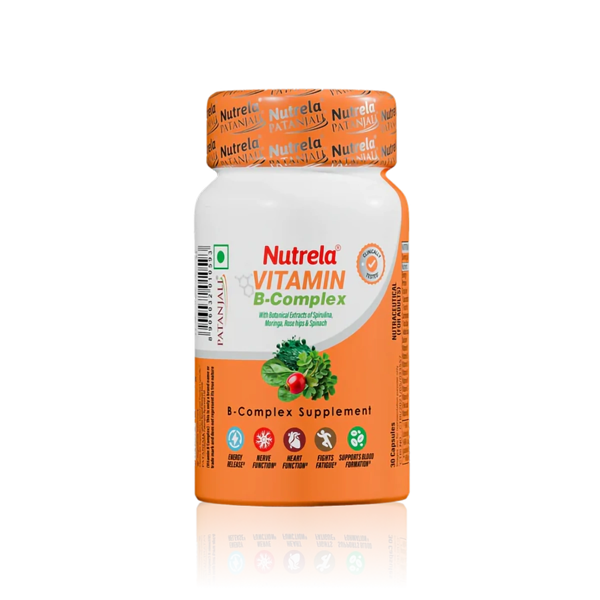 Patanjali Nutrela Vitamin B-Complex 30 Capsules