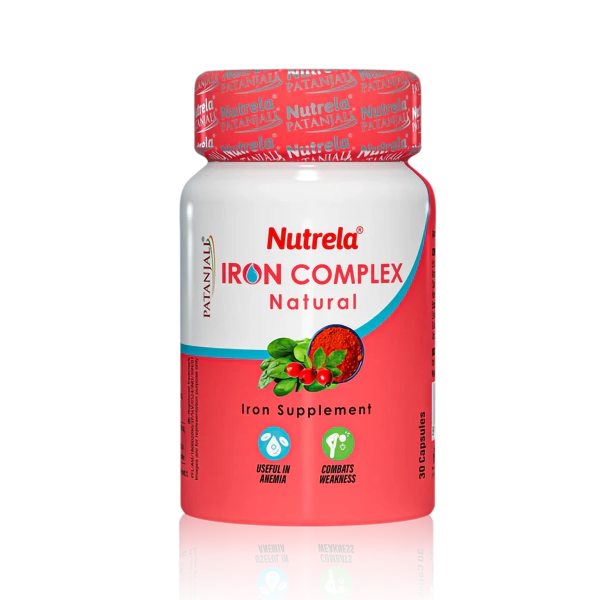 Patanjali Nutrela Iron Complex Natural Capsule