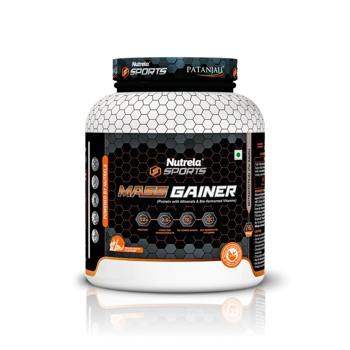 Patanjali Nutrela Sports Mass Gainer (Mal-Kulfi) 2kg