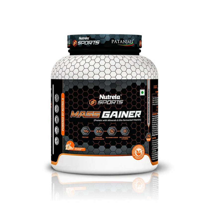 Patanjali Nutrela Sports Mass Gainer (Mal-Kulfi) 2kg