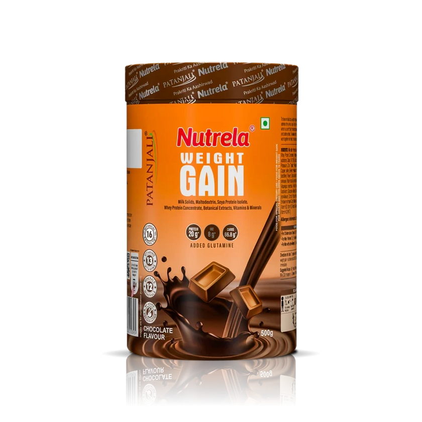 Patanjali Nutrela Weight Gain Chocolate Flavour 500g