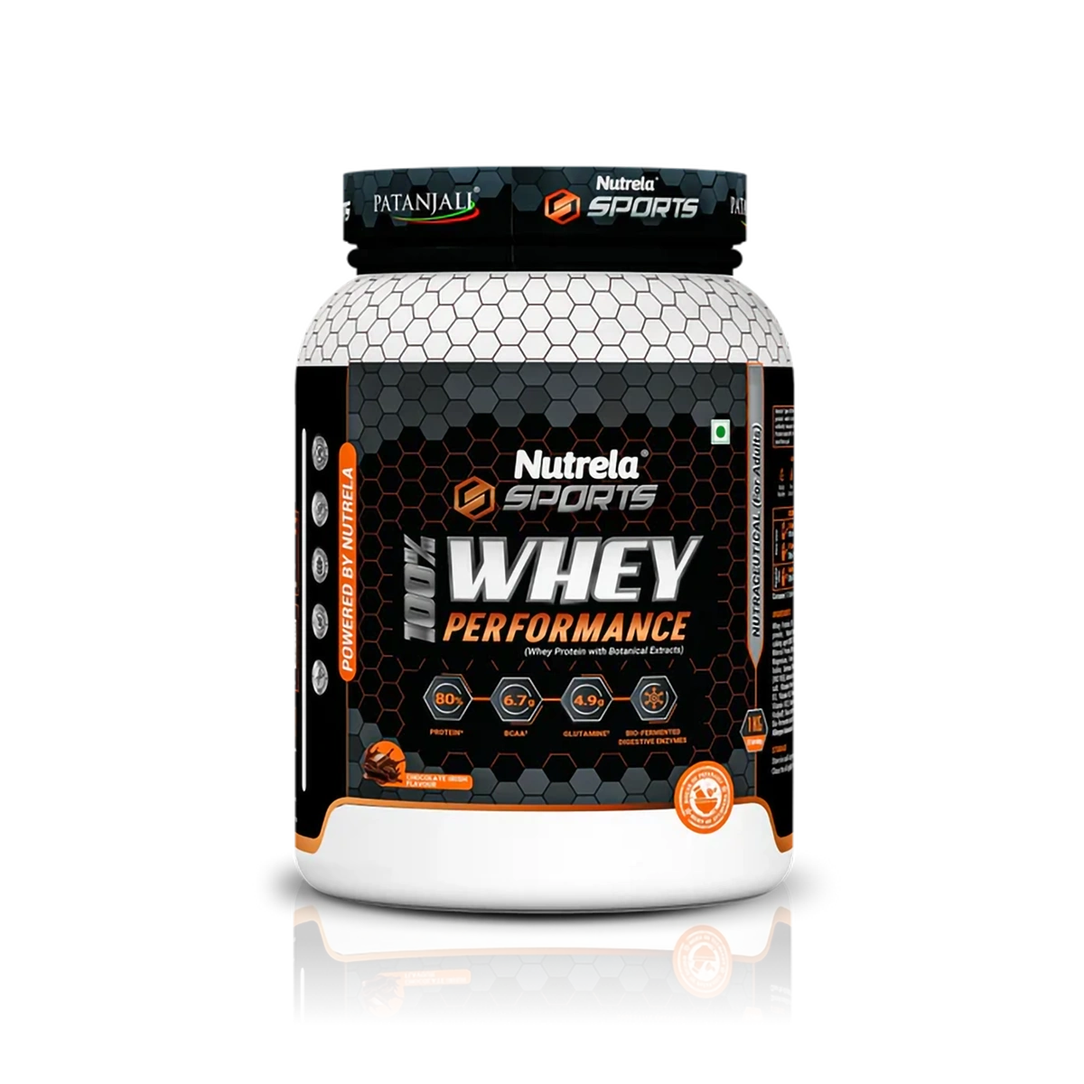 Patanjali Nutrela Sports Whey Performance Choc Irish (1 kg)