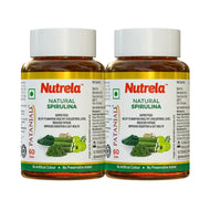 Patanjali Nutrela Natural Spirulina 60 Tablets (Pack of 2)