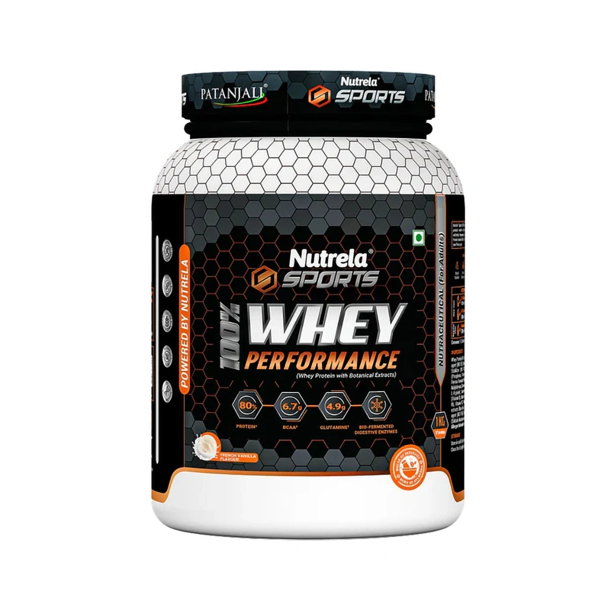 Patanjali Nutrela Sports Whey Performance (French vanilla)