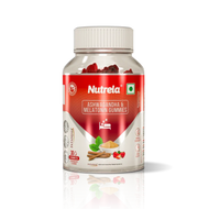 Patanjali Nutrela Ashwagandha & Melatonin Gummies (30 Gummies)