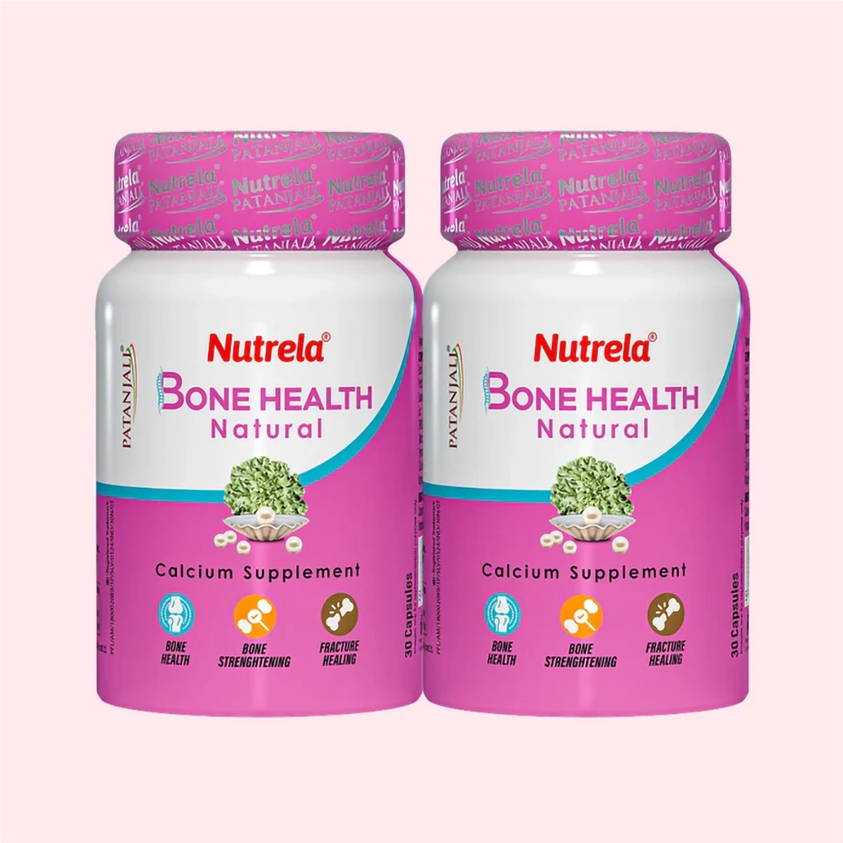 Patanjali Nutrela Bone Health - Natural Calcium Supplement (pack of 2)