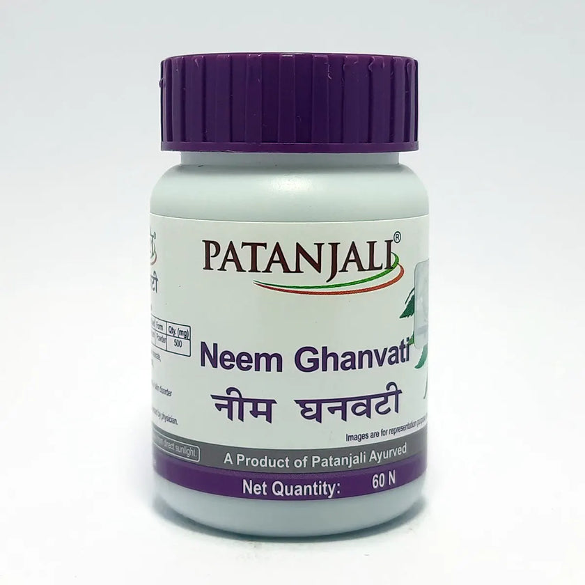 Patanjali Neem Ghan Vati 60 Tablets