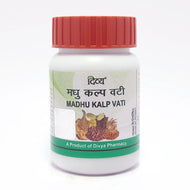 Divya Madhu Kalp Vati 80 Tablets