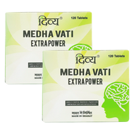 Divya Medha Vati Extra Power 120 Tablets (Pack of 2)