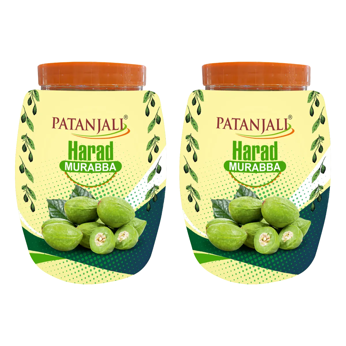 Combo Patanjali Harad Murabba 1 Kg (Pack of 2)