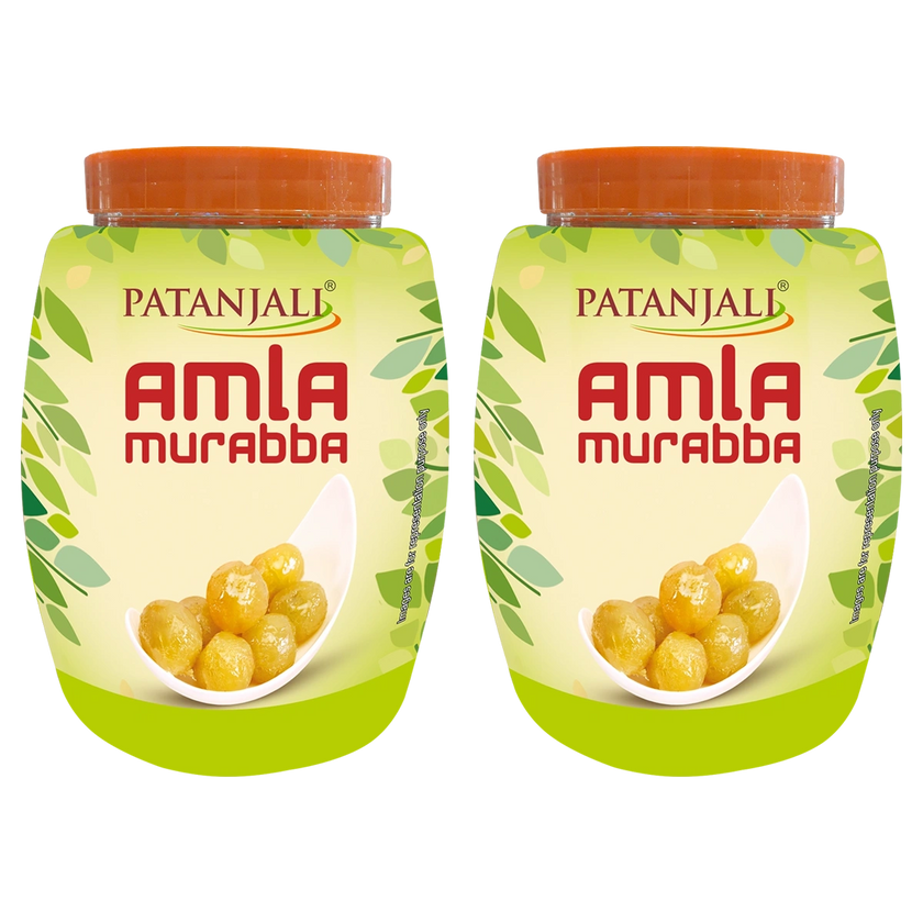 Patanjali Amla Murabba 1 kg (Pack of 2)