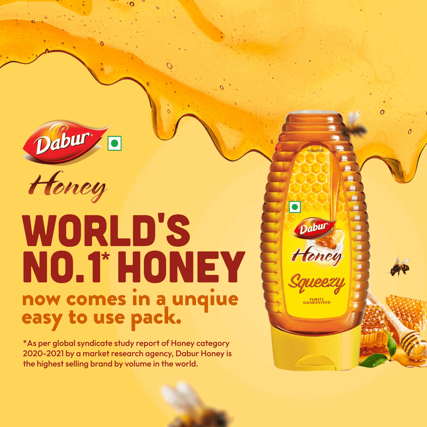 Dabur Honey Squeezy (Buy 1 Get 1 Free)