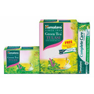 GREEN TEA TULASI 2G´20s + COMPLETE CARE TOOTHPASTE 80G FREE OFFER PACK