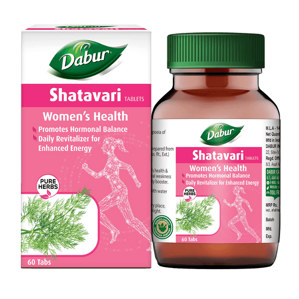Dabur Shatavari Tablets
                    
                      - 60 Tabs