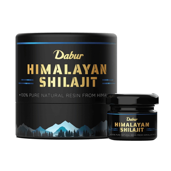 Dabur Himalayan Shilajit Resin | Boosts Muscle Growth & Stamina | Grade A shilajit