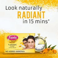 Fem Cream Bleach Turmeric & Milk 24g