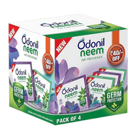 Odonil Neem Air Freshener Mixed Blocks (Pack Of 4)
