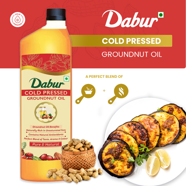 Dabur Cold Pressed Groundnut Oil