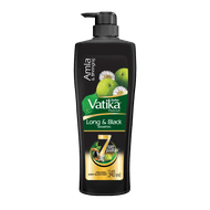 Dabur Vatika Naturals Long & Black Shampoo 1L