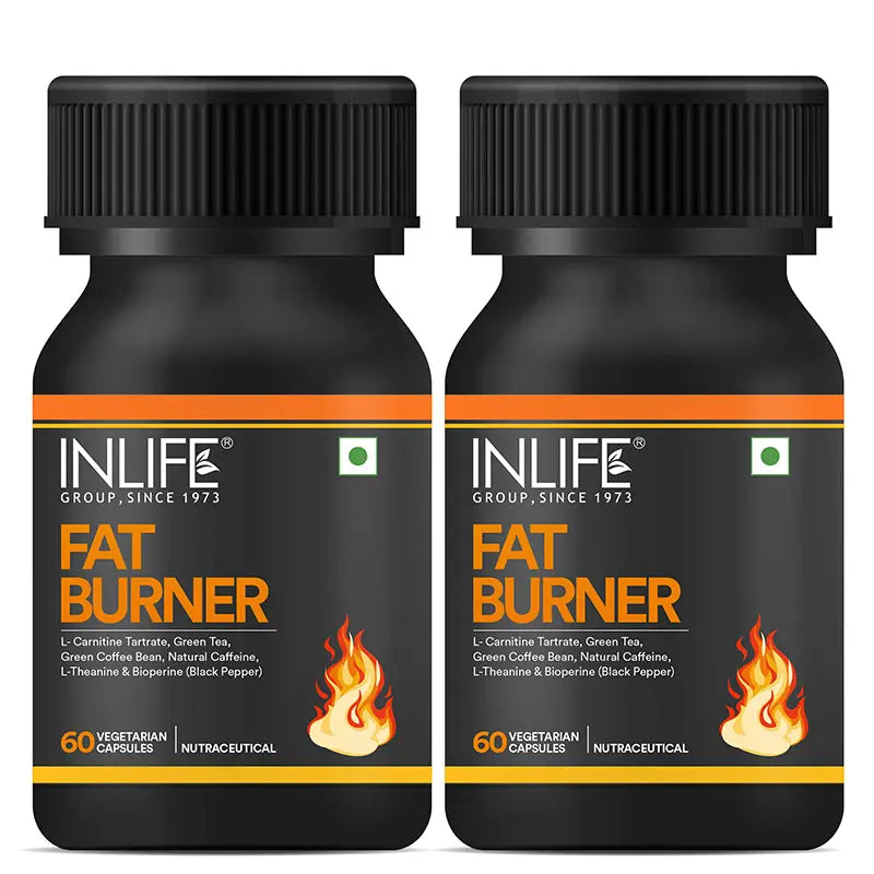 Inlife Fat Burner Supplement for Men & Women | Veg. Capsules - 9