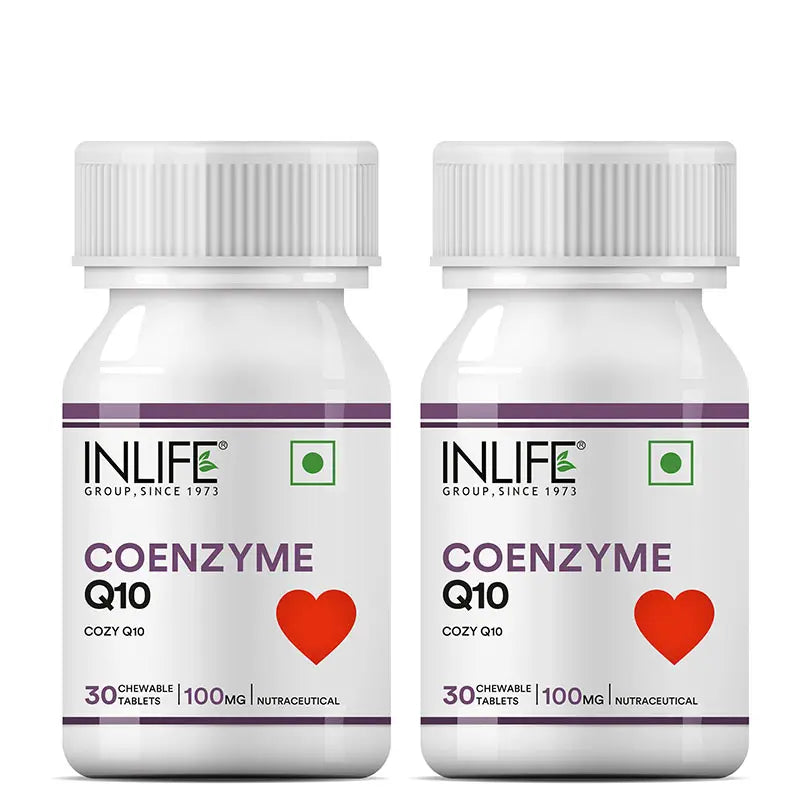 Inlife Coenzyme Q10 (CoQ10) 100 mg |Ubiquinone 30 Tablets