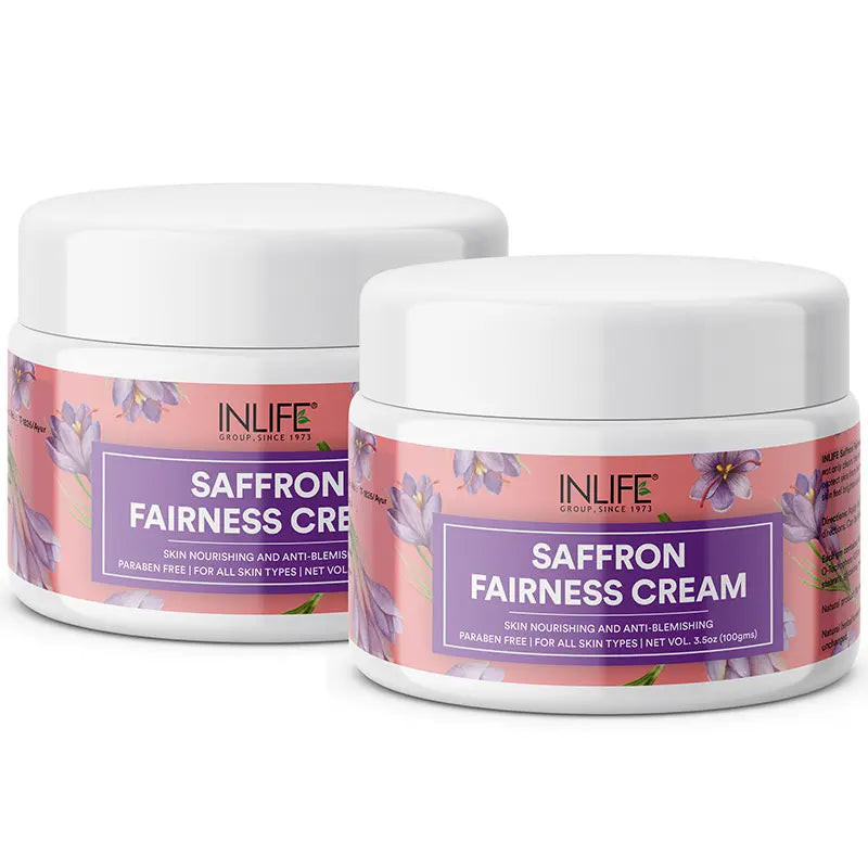 Inlife Natural Saffron Cream | 100gms - 5