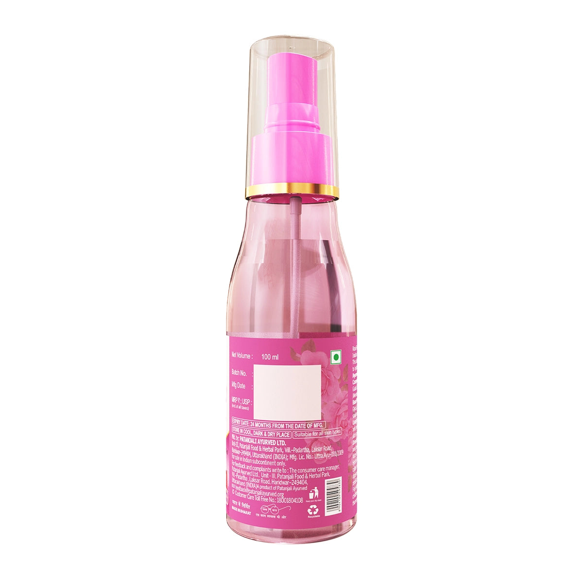 Rose Facial Toner Mist