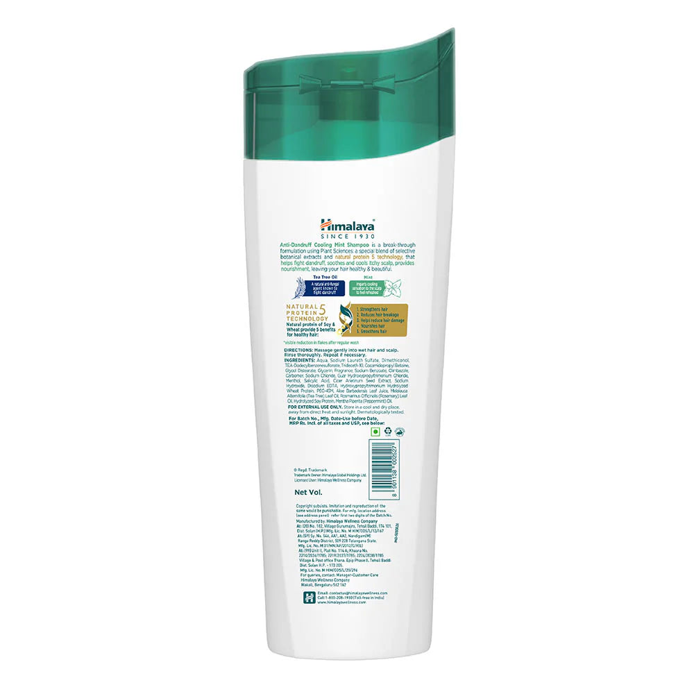 Himalaya Anti-Dandruff Cooling Mint Shampoo 180ml
