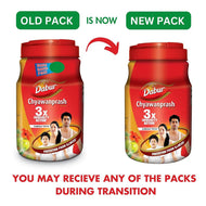 Dabur Chyawanprash | 3X Immunity Action | Builds Strength, Stamina & Overall Health 500g