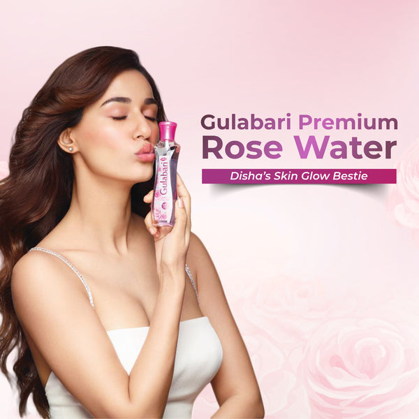Dabur Gulabari Premium Rose Water 120ml (Pack Of 4)