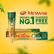 Dabur Meswak Toothpaste (Free Toothbrush)
                    
                      - 200g + 100g