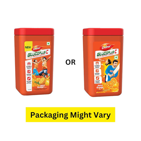New Dabur Glucoplus C Orange Jar SL