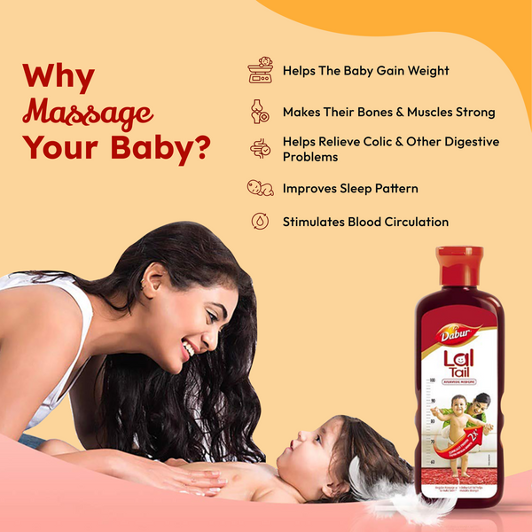 Dabur Lal Tail Baby Massage Oil