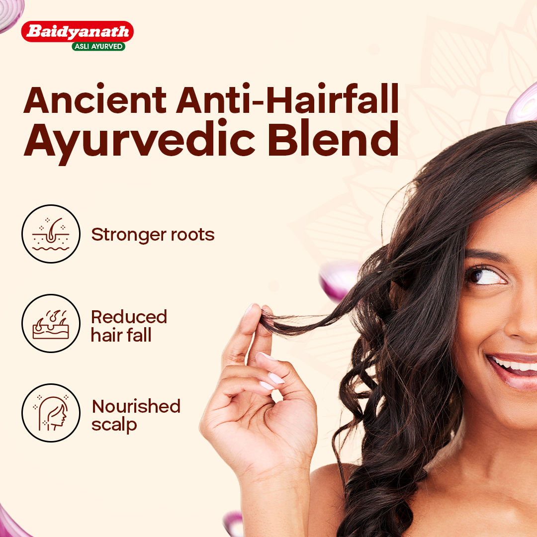 Baidyanath Red Onion Hair Oil - 200ml