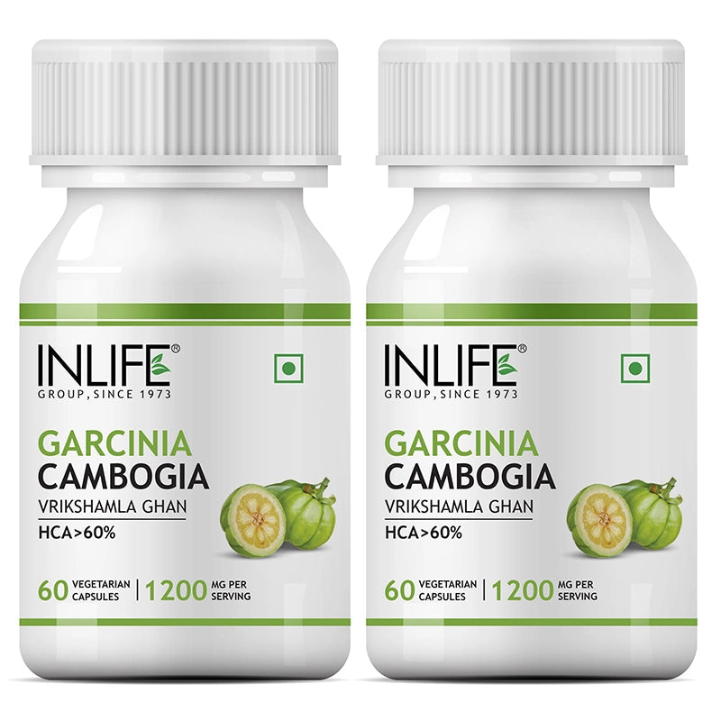 Inlife Garcinia Cambogia Extract Supplement | 1200mg Capsules - 6
