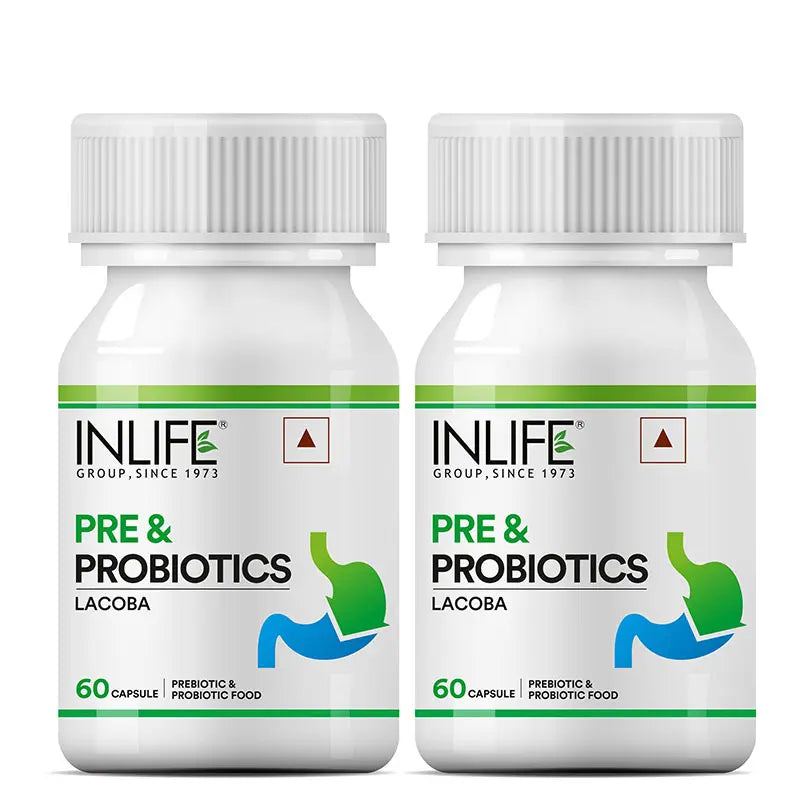 Inlife Prebiotics and Probiotics 60 Capsules