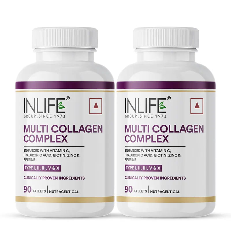 Inlife Multi Collagen Complex 90 Tablets