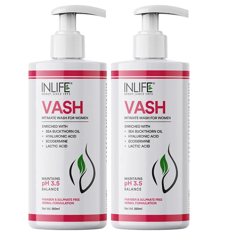 Inlife Natural Vaginal Wash – Gentle Ayurvedic Intimate Hygiene Formula - 4