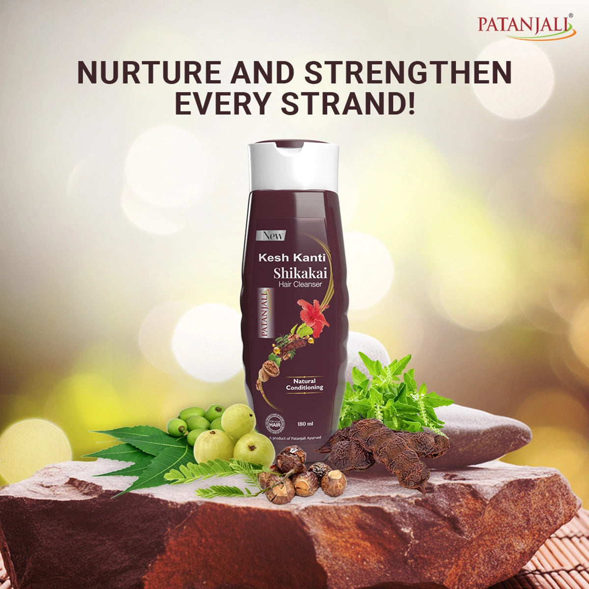 Patanjali Kesh Kanti Shikakai Hair Cleanser