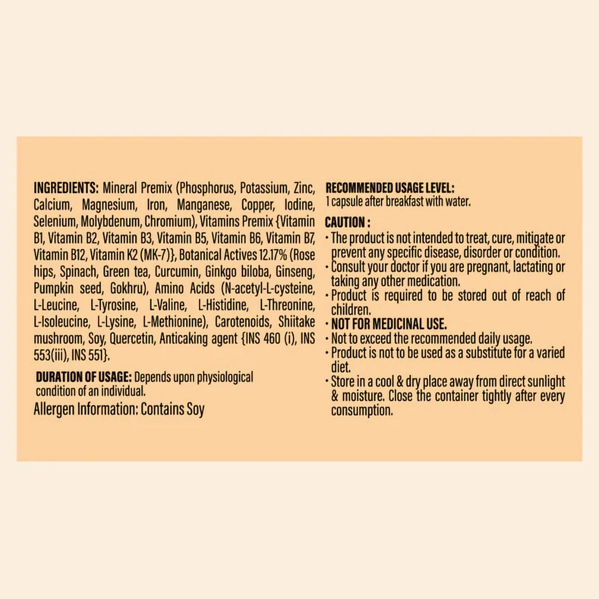 Patanjali Nutrela Daily Active Capsule (pack of 3)