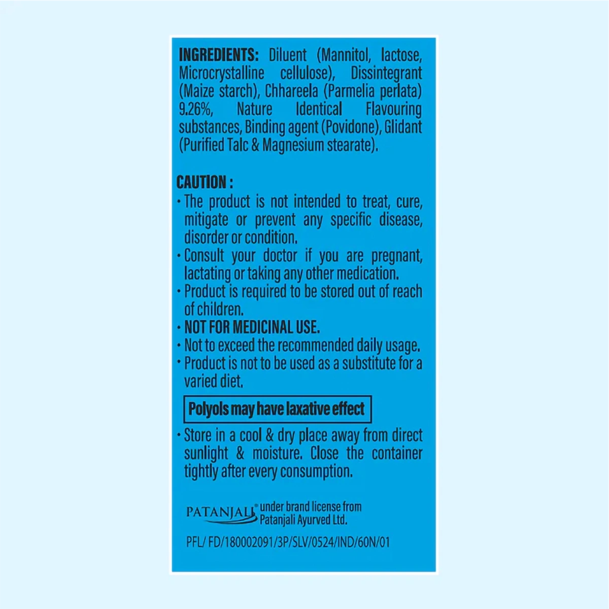 Patanjali Nutrela Vitamin D-2K Natural & Chewable (60 N Pack of 2) Vanilla Flavour