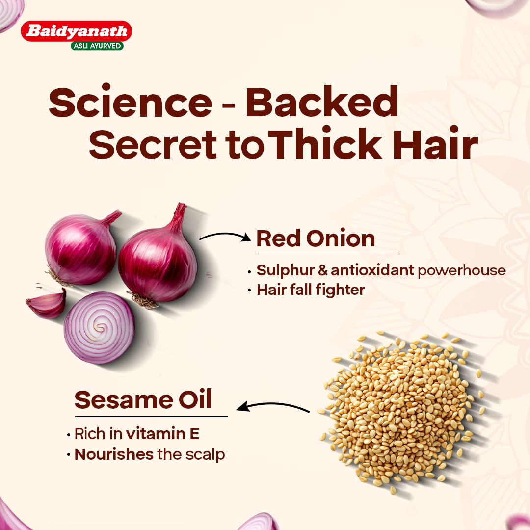 Baidyanath Red Onion Hair Oil 200ML