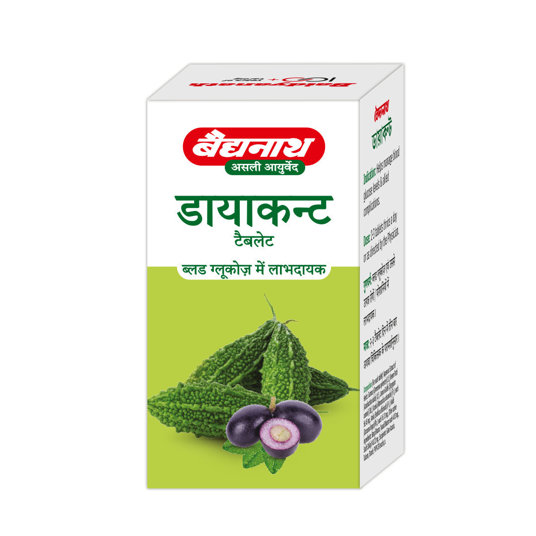 Baidyanath Diacont- Controls Blood Sugar - 50 Tabs