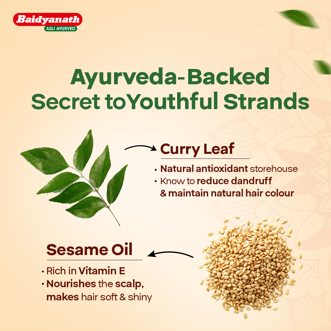 Baidyanath Curry Leaves Hair Oil 200ml