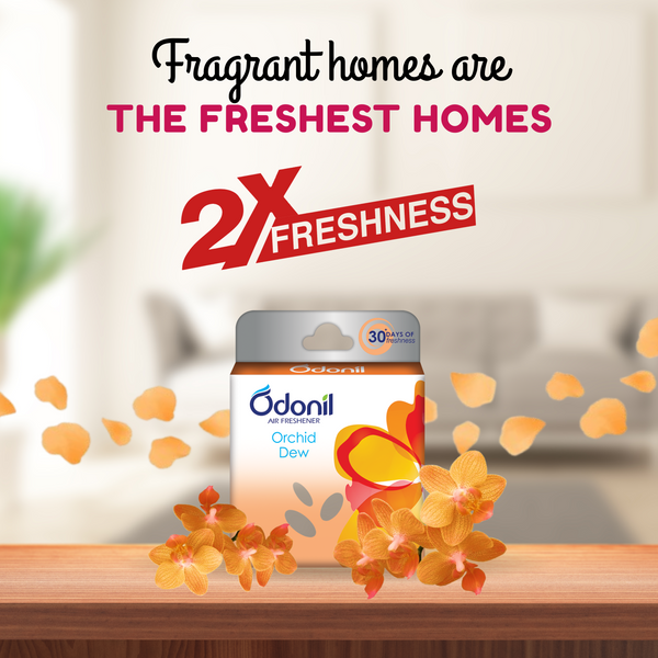 Odonil Air Freshener Blocks Orchid Dew 48g