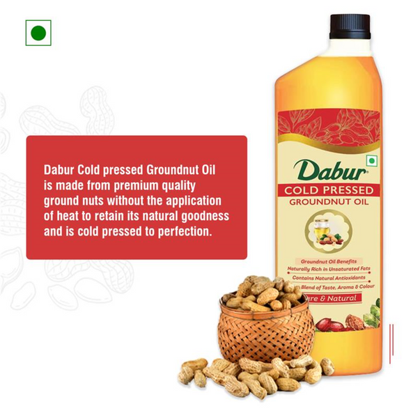 Dabur Cold Pressed Groundnut Oil