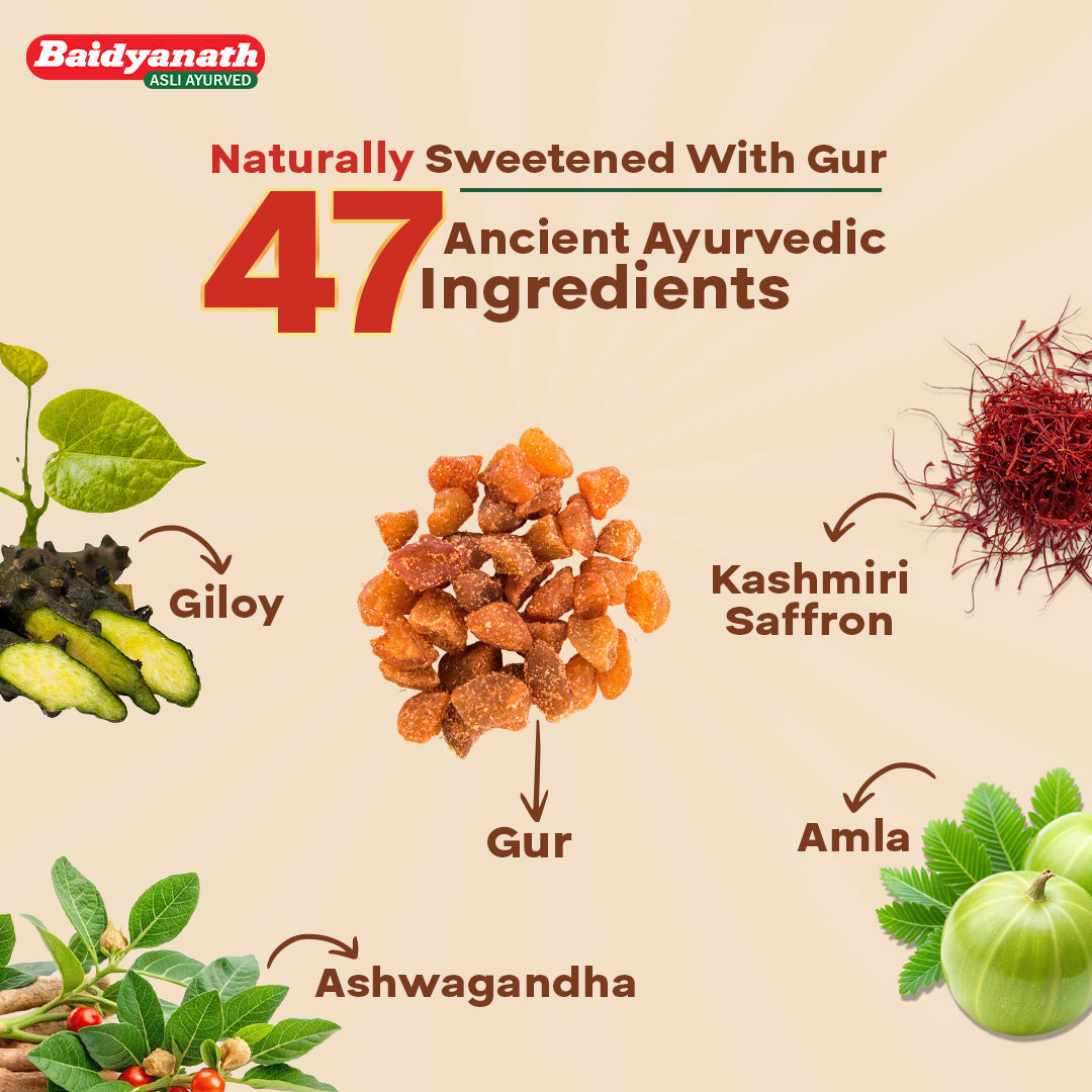 Baidyanath Chyawanprash Jaggery for Better Immunity, Strength & Digestive Health 900g