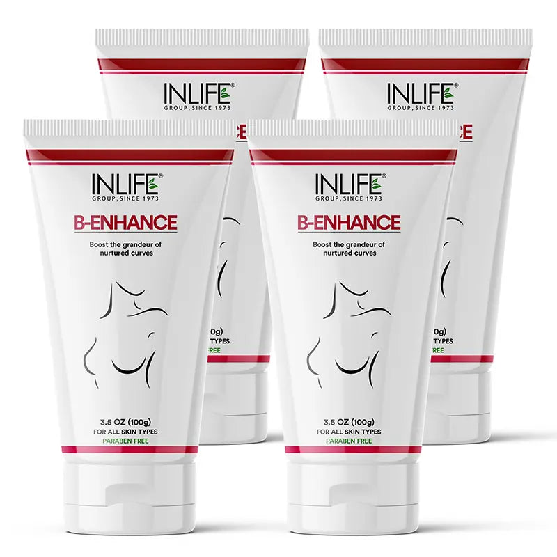 Inlife Natural B-Enhance Cream | Ayurvedic | 100g