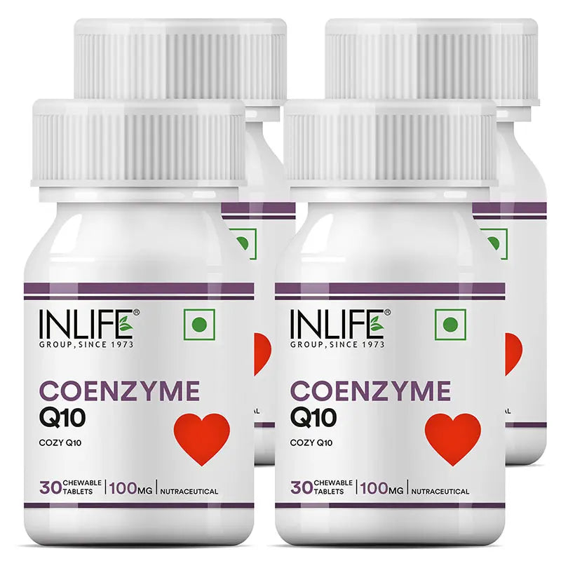 Inlife Coenzyme Q10 (CoQ10) 100 mg |Ubiquinone 30 Tablets