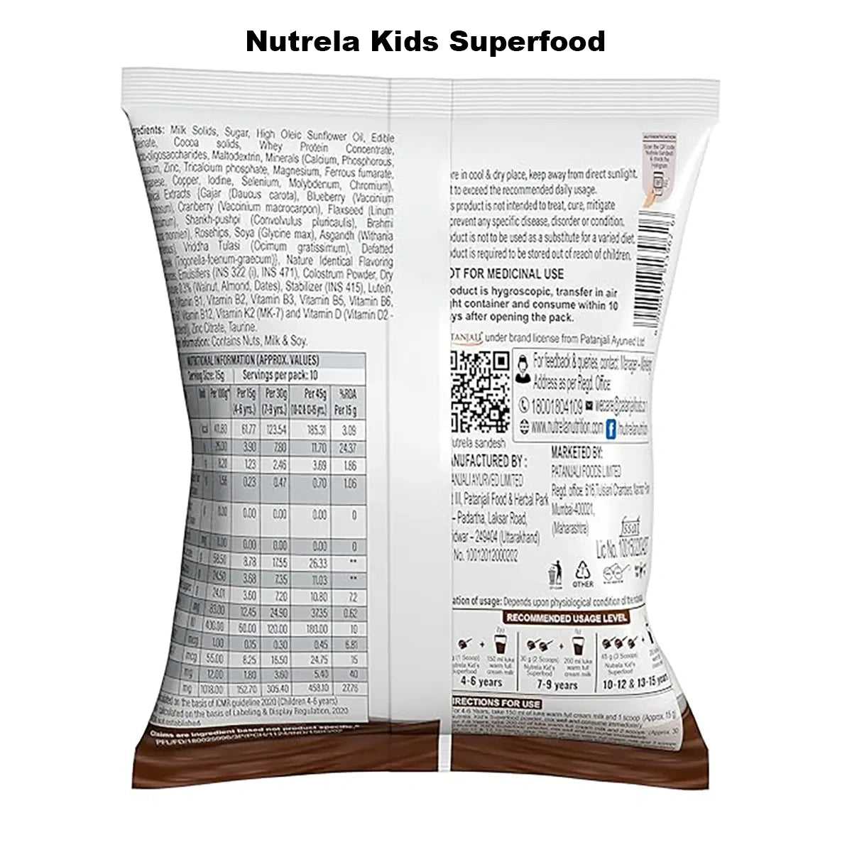 Patanjali Nutrela Women’s Superfood (400 g) + Kid’s Superfood (150 g)